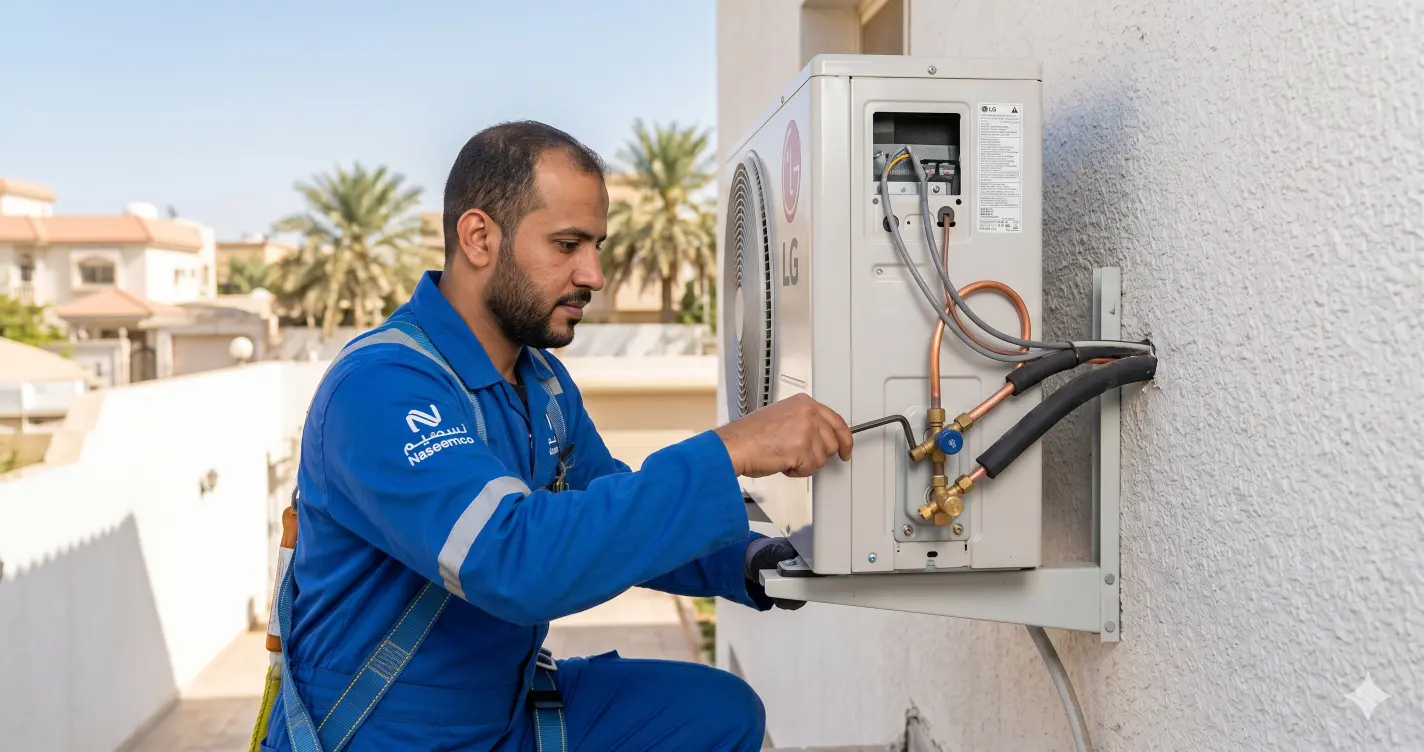 طريقة نقل مكيف سبلت من مكان الى اخر